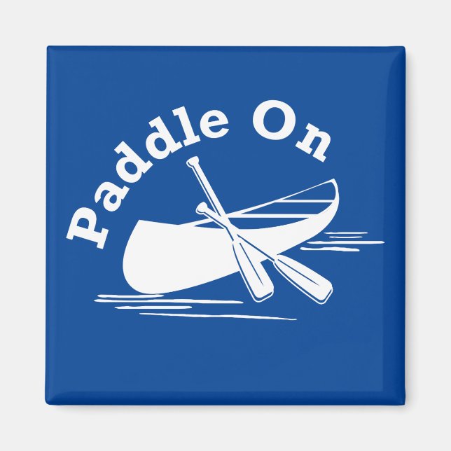 Imã Paddle na Design - Magneta quadrada (Frente)