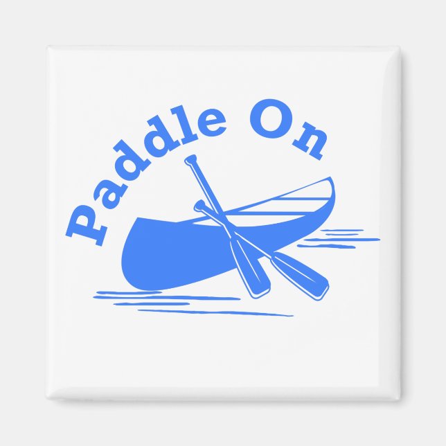 Imã Paddle na Design - Magneta quadrada (Frente)