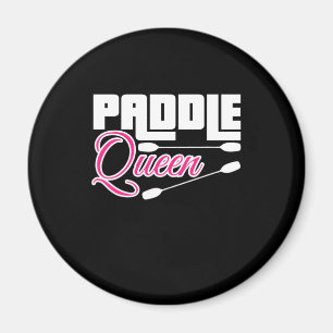 Imã Paddle Queen Girl Kayak
