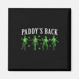 Imã Paddy Back Funny Trump Dia de São Patrício Irish S