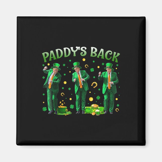 Imã Paddys Back Trump St Pattyday Da (Frente)