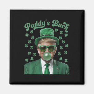 Imã Paddys De Volta Engraçado Dia de São Patrício Dona