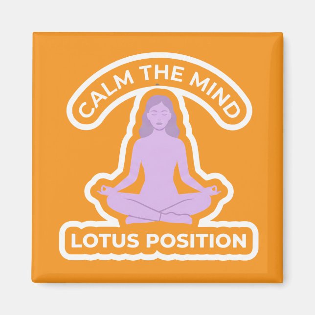 Imã Padmasana Lotus Position • Calm the Mind Yoga (Frente)