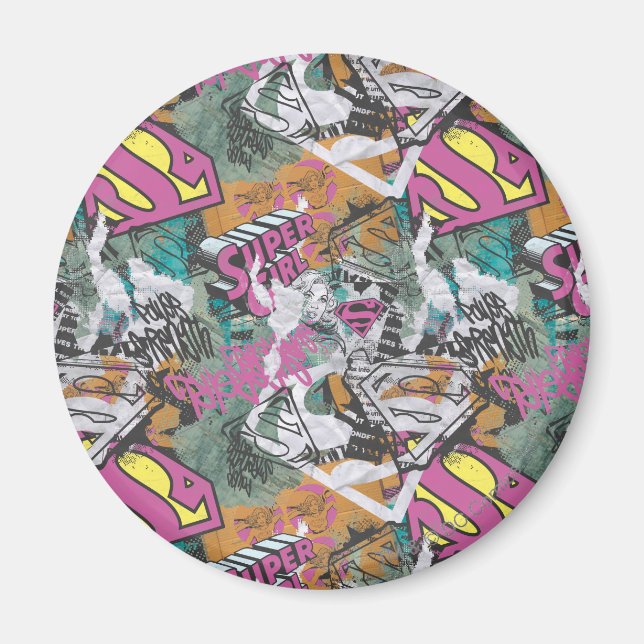 Imã Padrão 10 da Supergirl Comic Capers (Frente)