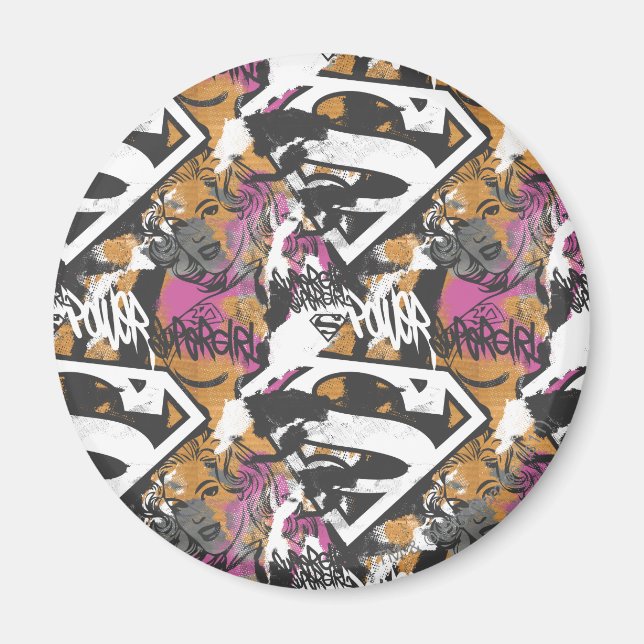 Imã Padrão 3 da Supergirl Comic Capers (Frente)