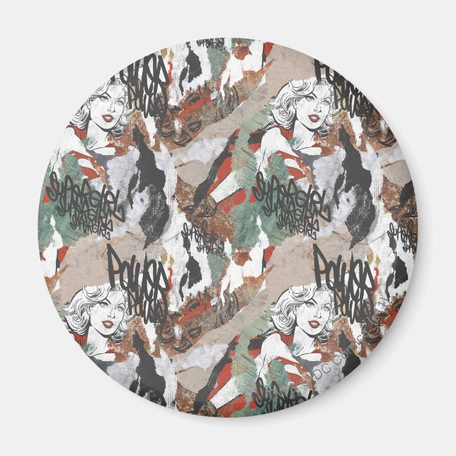 Imã Padrão 6 da Supergirl Comic Capers (Frente)