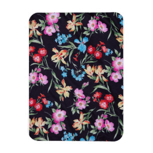 Ímã padrão abstrato floral