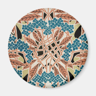 Imã Padrão Art Nouveau #12