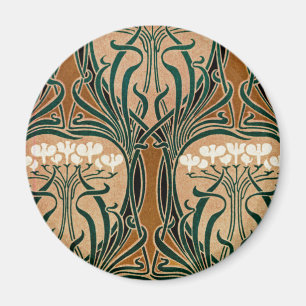 Imã padrão Art Nouveau #9