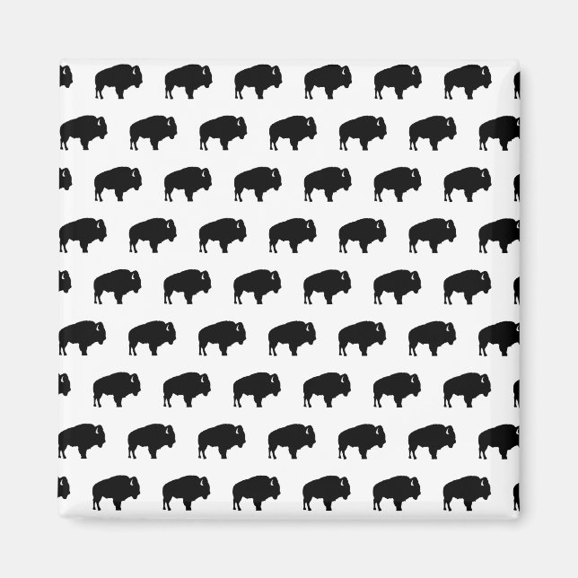 Imã padrão bison (Frente)