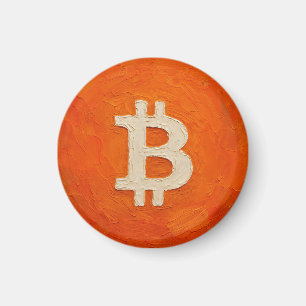 Imã Padrão Bitcoin (Óleo, Estilo: 3)