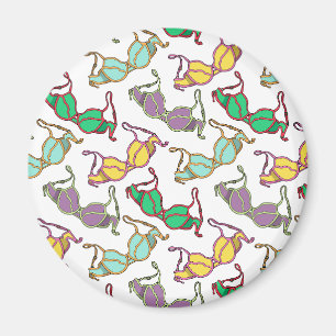 Imã Padrão Bra Multicolor