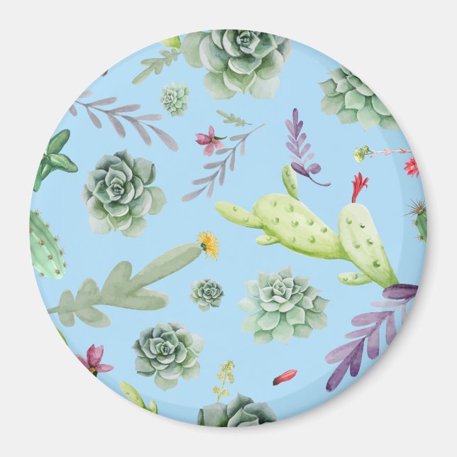 Imã Padrão Cactus 10 (Frente)