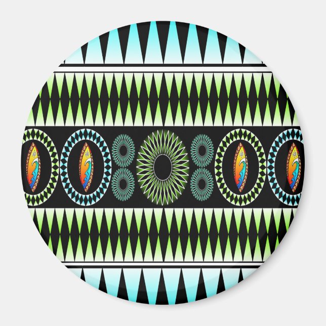 Imã Padrão Chevron (Frente)