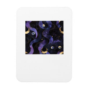 Ímã Padrão Clássico Abstrato Whimsigoth
