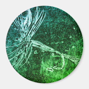 Imã Padrão clássico de moscas secas para a pesca de tr