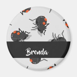 Imã Padrão da aranha viúva preta