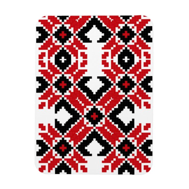 Ímã Padrão da Europa Oriental, Folk Tradicional, Folcl (Vertical)