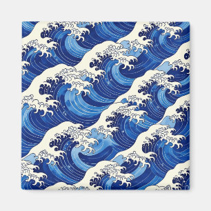 Imã Padrão da Grande Onda Japonesa Oceano