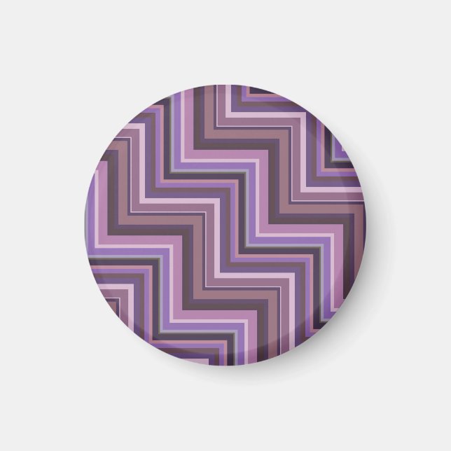 Imã Padrão das escadas das faixas de Mauve (Frente)