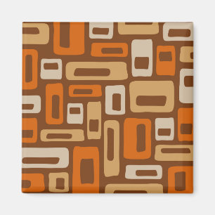 Imã Padrão de Abstrato de Moderno do meio século