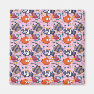 Imã Padrão de animais aquáticos   vida submarina do 