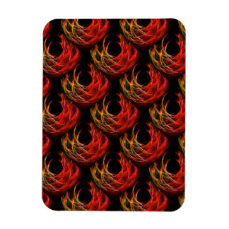 Ímã Padrão de Arte Abstrata Elegante Boho Moderno Fofo
