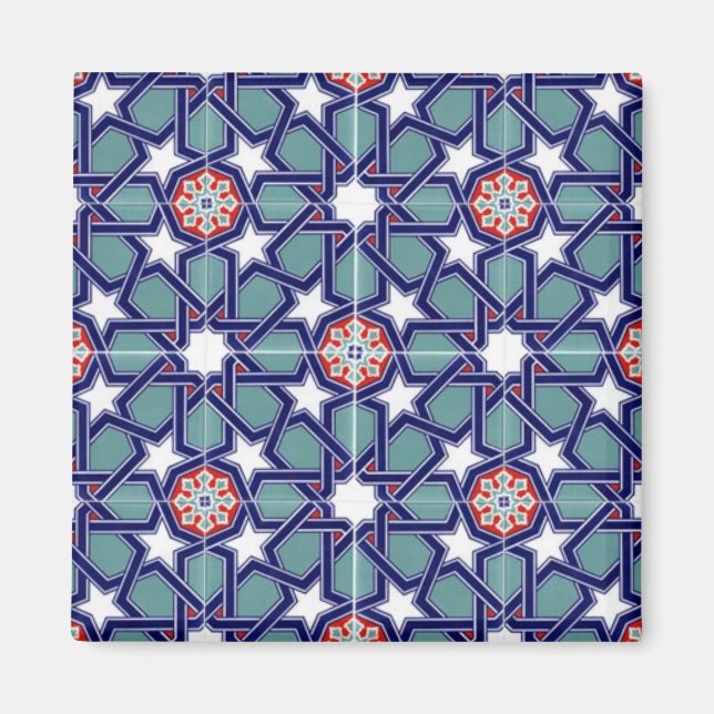 Imã Padrão de Azulejo do Império Seljuk (Frente)