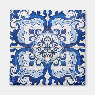 Imã Padrão de Azulejos do Azulejo Português