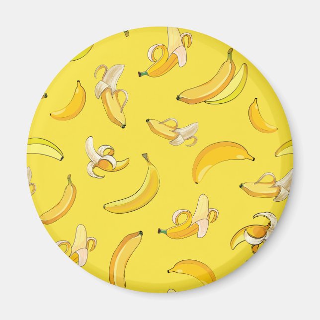 Imã Padrão de Banana 4 (Frente)