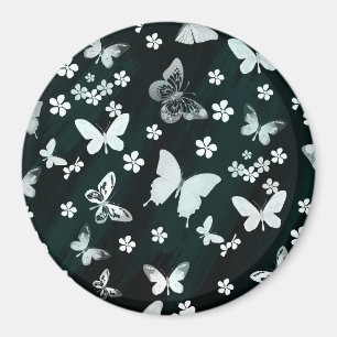 Imã Padrão de borboleta 14