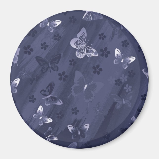 Imã Padrão de borboleta 17 (Frente)