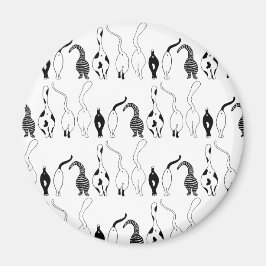 Imã Padrão de Bumbuns de Cat