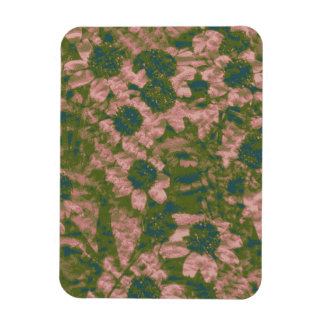 Ímã Padrão de camuflagem de flores