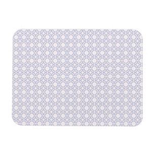 Ímã Padrão de Círculo Azul Claro