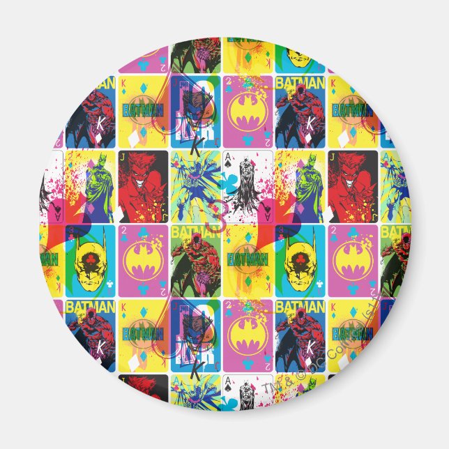 Imã Padrão de Código de Cor do Batman 2 (Frente)