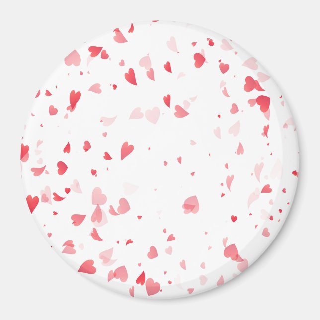 Imã Padrão de Corações 33 (Frente)