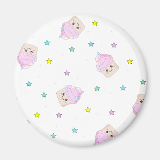 Imã Padrão de cupcake cúmulo