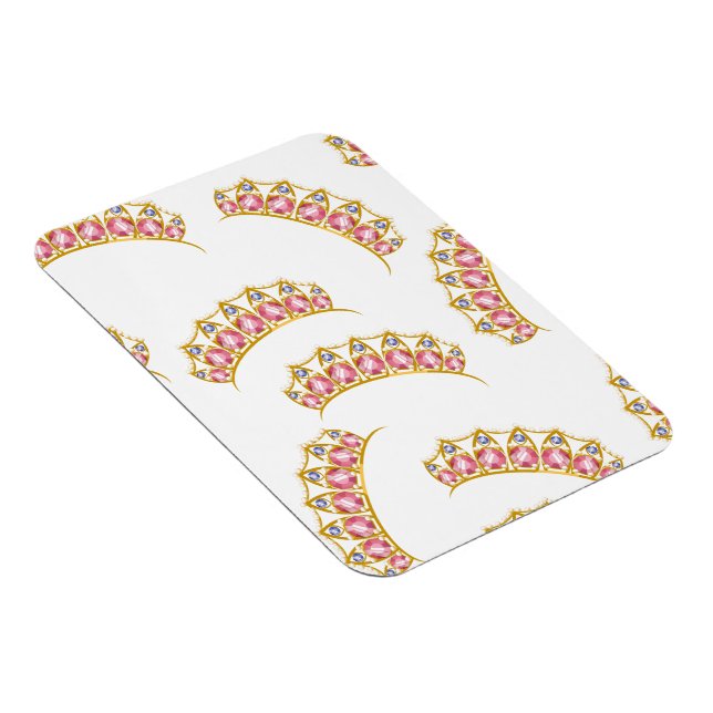 Ímã Padrão de desenho animado da Princesa Tiara (Lado Direito)