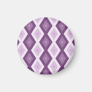 Imã Padrão de diamante roxo