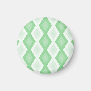 Imã Padrão de diamante verde da maçã