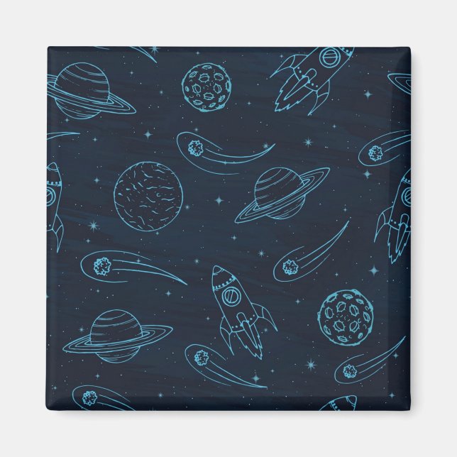 Imã Padrão de espaço (Frente)