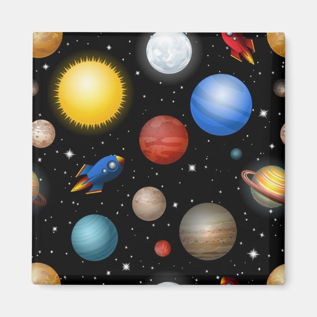 Imã Padrão de espaço (Frente)