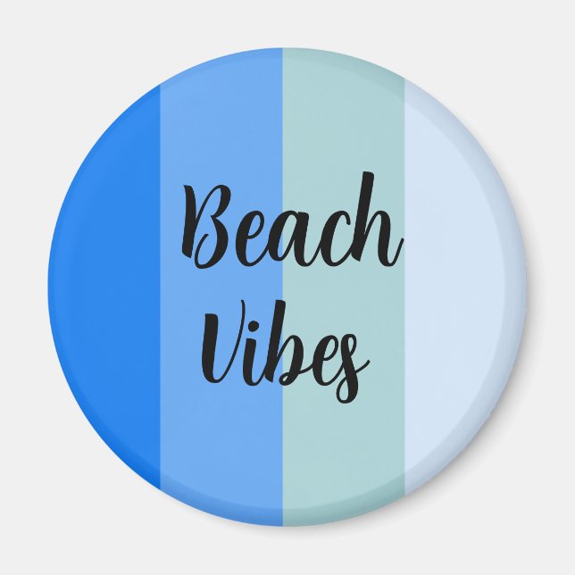 Imã Padrão de Faixa Azul (Frente)