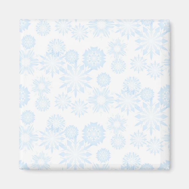 Imã Padrão de flocos de neve (Frente)