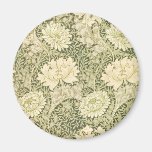 Imã Padrão de Flor Chrysanthemum (por William Morris)