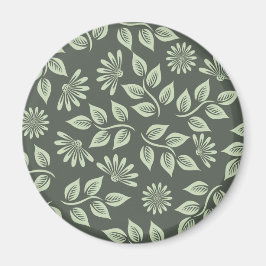 Imã Padrão de Flores de Mola