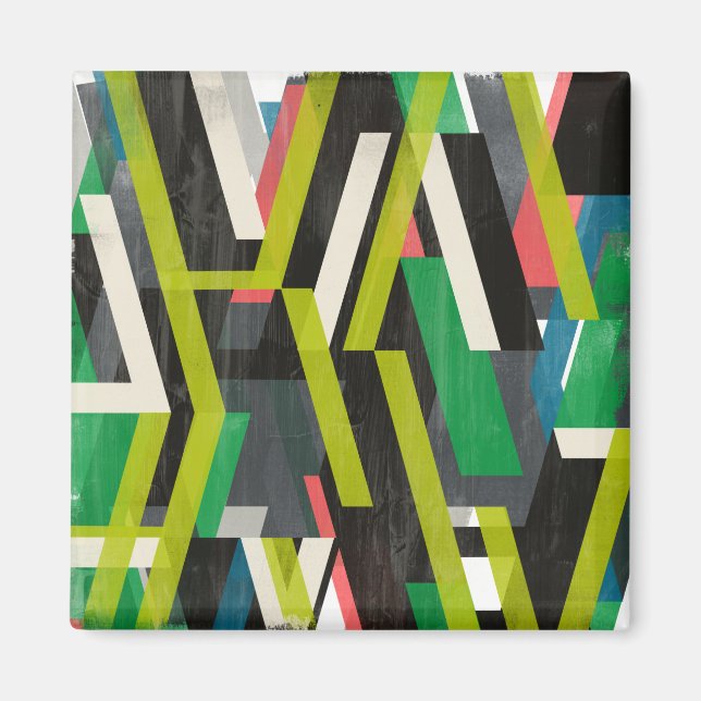 Imã Padrão de Fluxo de Slipstream Diagonal (Frente)