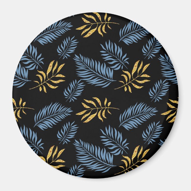 Imã Padrão de Folhas 17 (Frente)