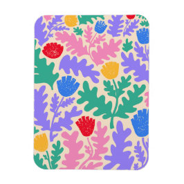 Ímã Padrão de Formas Geométricas Vibrantes